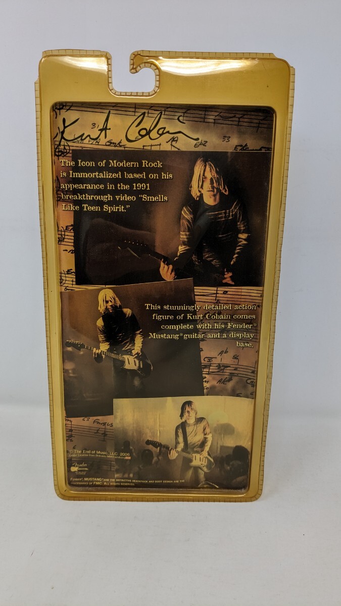 [ with translation unopened ]NECAneka Cart *ko bar n7 -inch action figure NIRVANA KURT COBAIN FIGURE