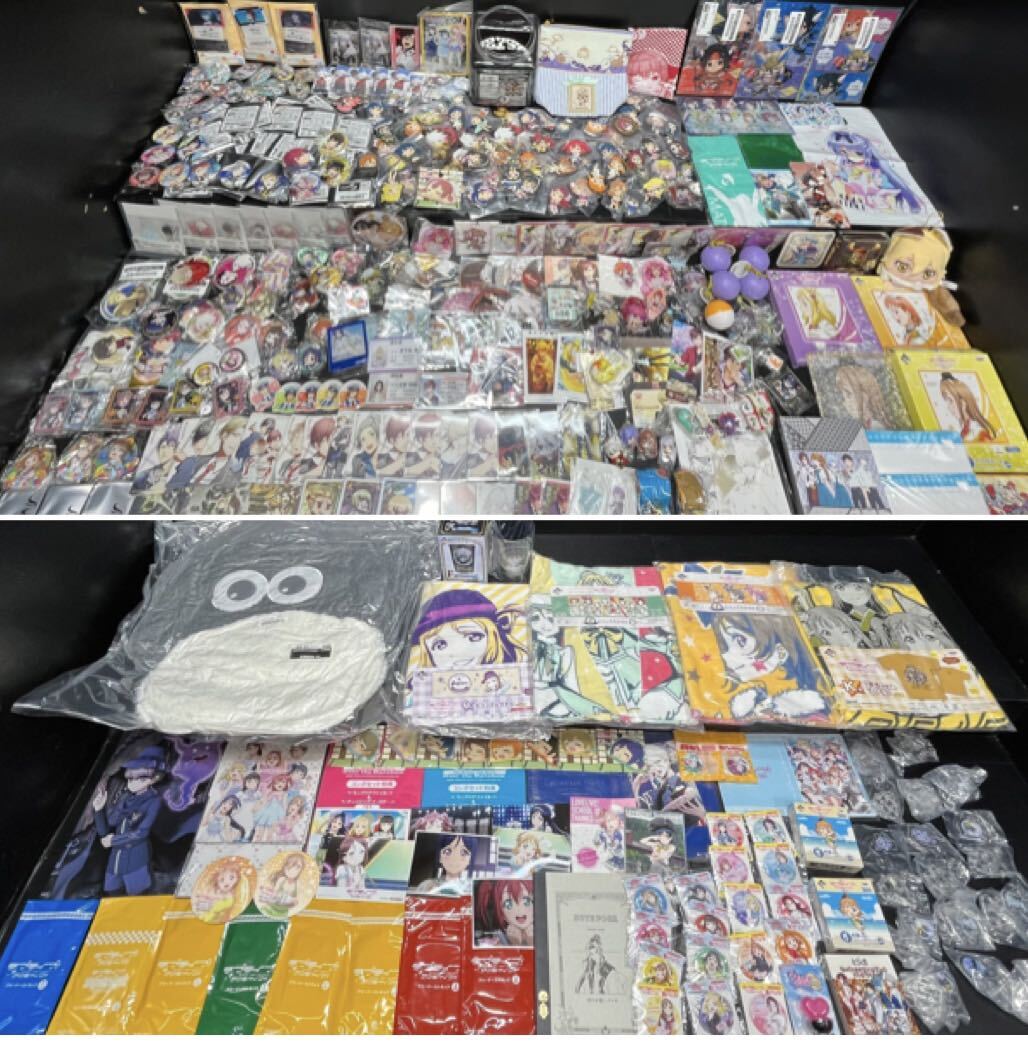 アニメ/キャラクター/雑貨/グッズ/缶バッジ/大量/まとめ売り/ラブライブ/コナン/エヴァンゲリオン/その他/6kg以上/未使用/中古品/MIX_画像1