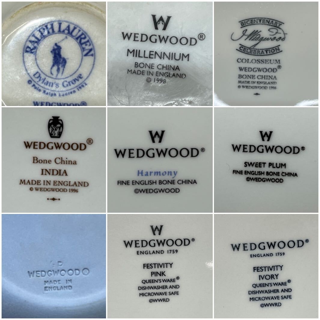 WEDGWOOD/ウェッジウッド/カップ&ソーサー/プレート皿/マグカップ/テーブルクロス/INDIA/FESTIVITY/Harmony/RALPH LAUREN/ジャスパー/大量_画像10