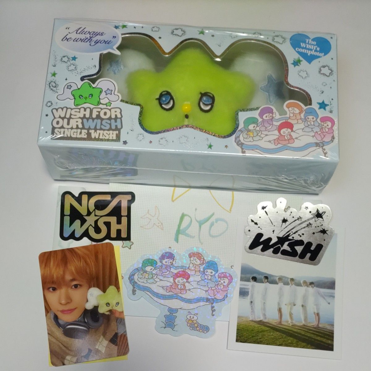 NCT WISH ユウシ YUSHI リョウ RYO 『WISH WICHU version NCT WISH ユウシ YUSHI リョウ RYO 『WISH WICHU version