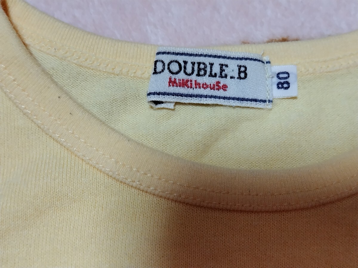 ミキハウスDOUBLE.B半袖T80の画像3