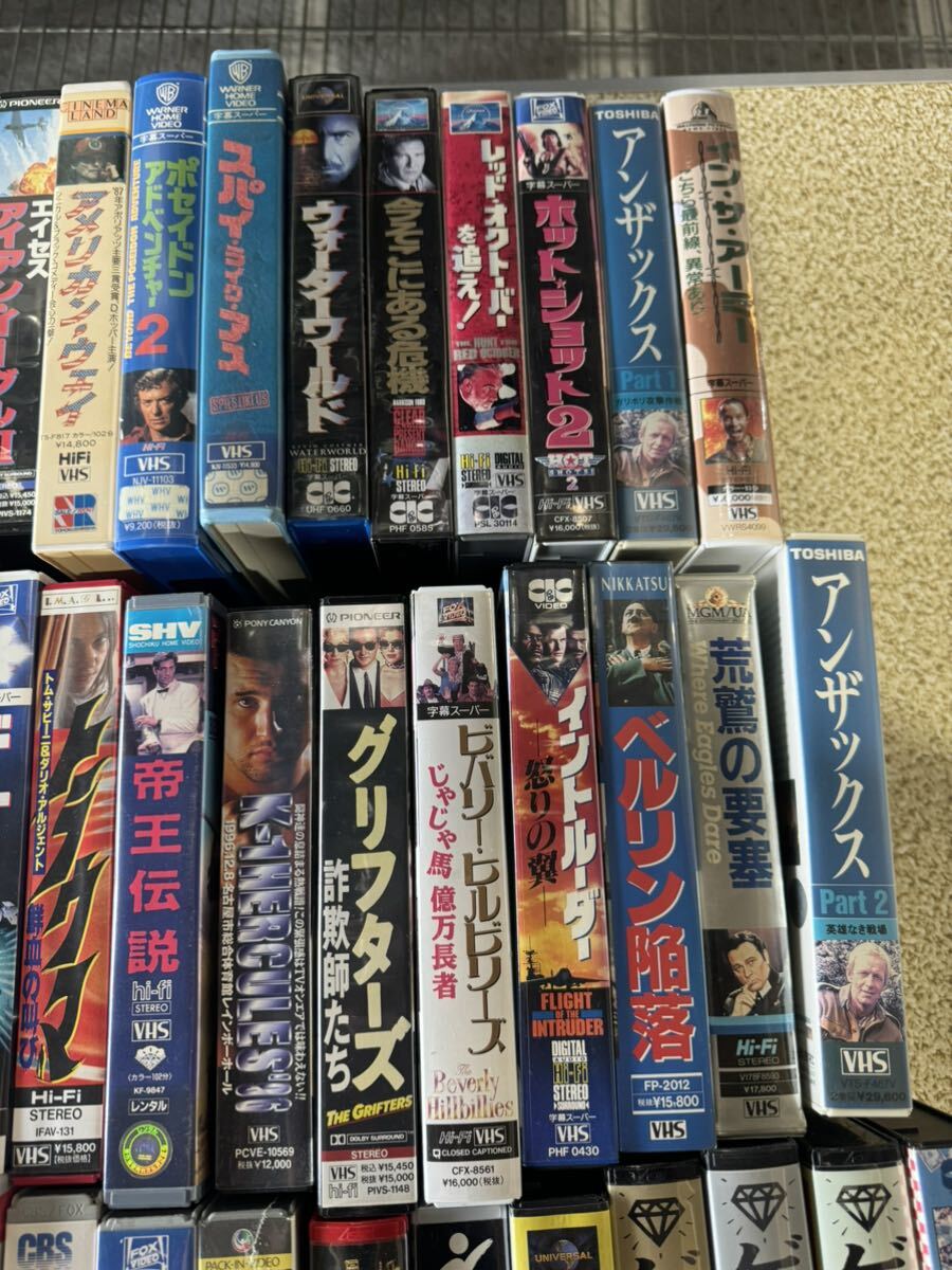 【レンタルVHS】 ブロンディー　ゲームの達人　ディーラーズ　100万ドルをとり返せ　ギャンブラーズ　VHSテープ53本セット　動作未確認_画像3