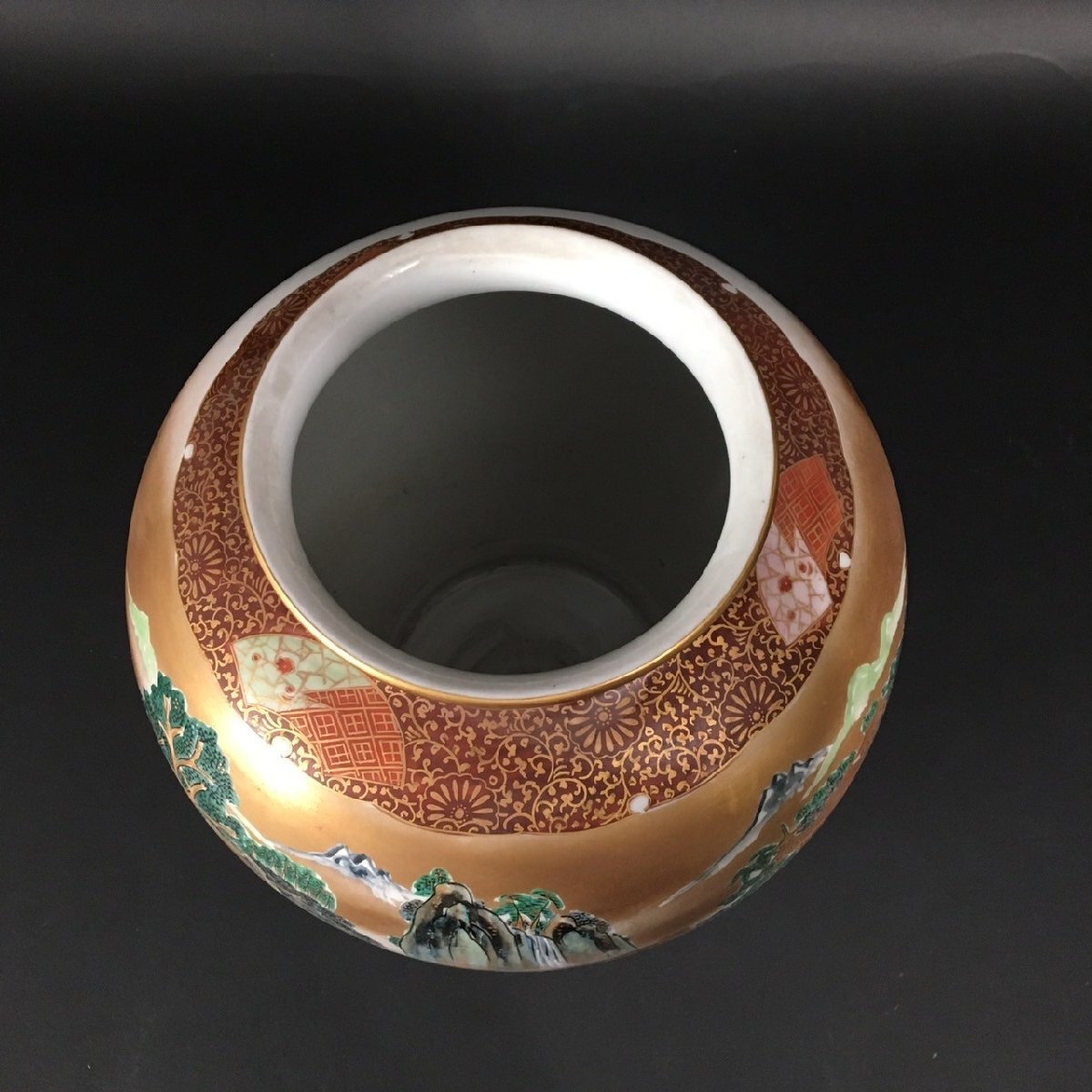 Yahoo!オークション - ER0509-45-3 久谷錦水 花瓶 花器 壺 骨董 Yahoo!オークション - ER0509-45-3 久谷錦水 花瓶 花器 壺 骨董