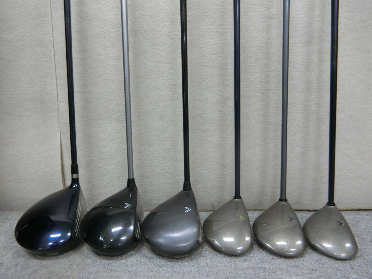 F277　mizuno ミズノ　Callaway キャロウェイ　メンズゴルフクラブ１７本セット ※Ｄｒ３本入り_画像3