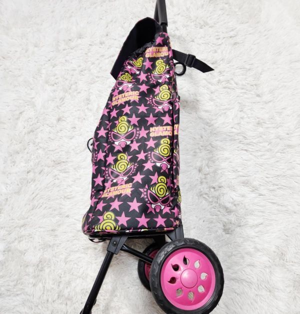 美品・希少】ヒステリックミニ ショッピングカート 総柄 大容量 美品・希少】ヒステリックミニ ショッピングカート 総柄 大容量