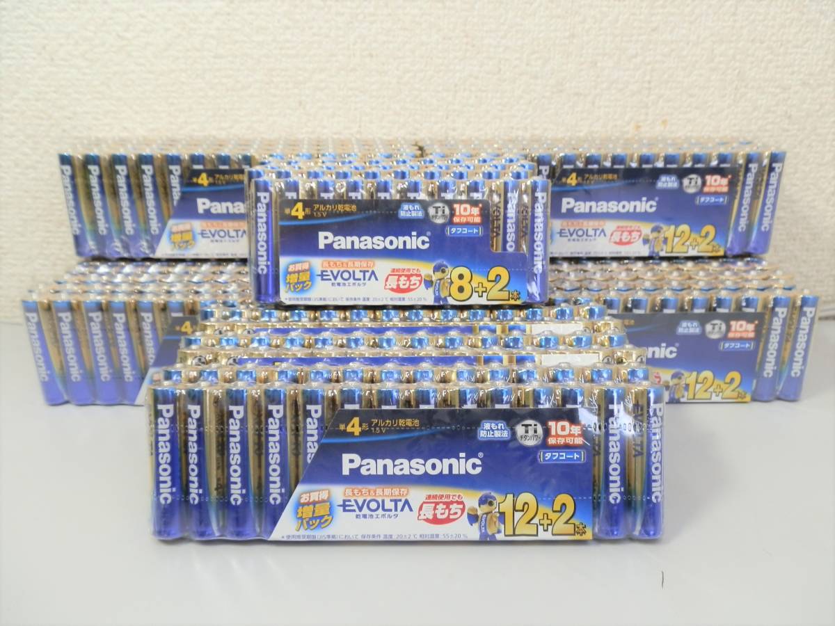  новый товар! Panasonic evo ruta щелочь одиночный 4 батарейка 400шт.