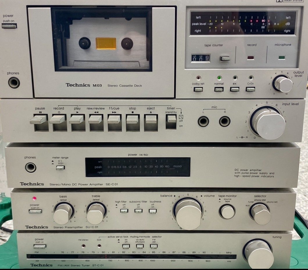 *t2903 present condition goods *Technics Technics RS-M03/SE-C01/SU-C01/ST-C01 system player 