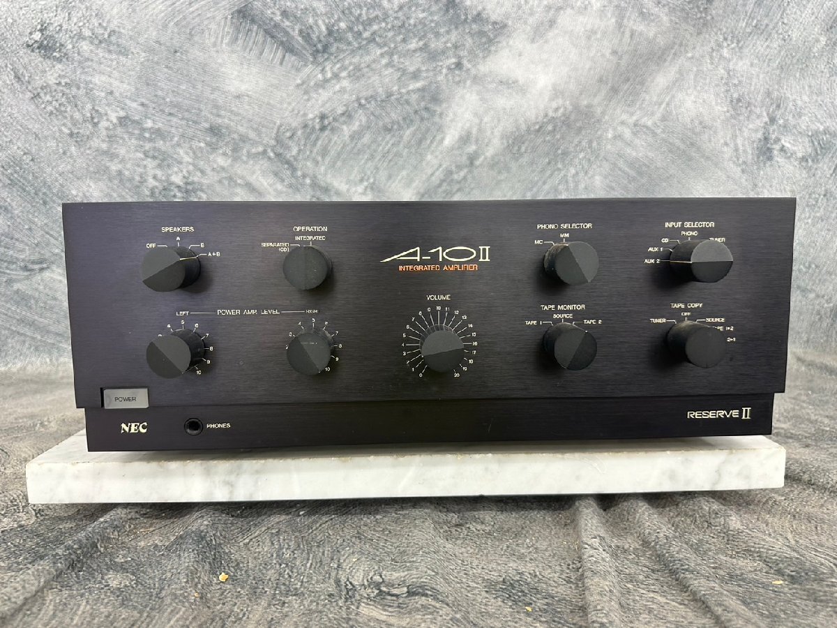 *t2639 present condition goods *NEC A-10ii stereo amplifier 