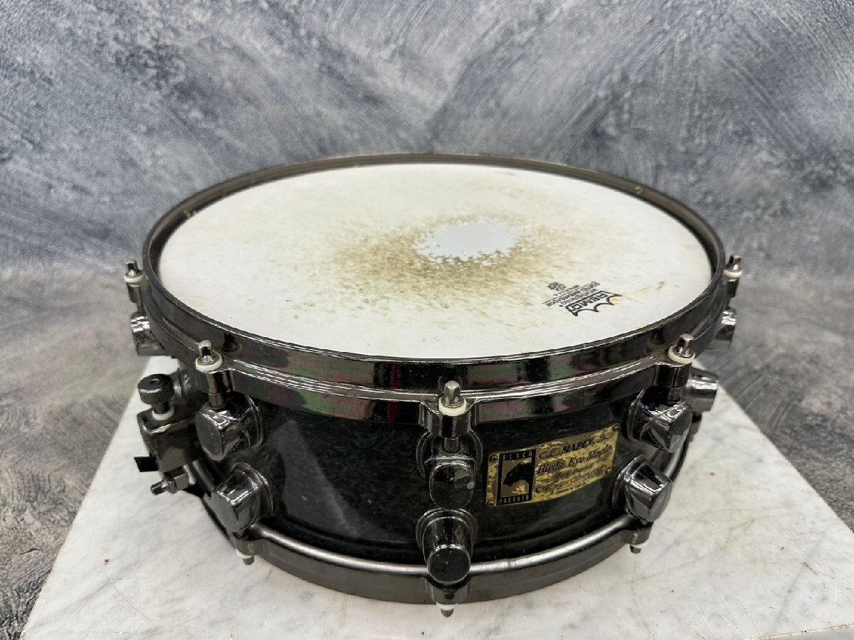 □t2679 中古★MAPEX Birds Eye Maple Black Panther メイプル スネアドラムの画像1