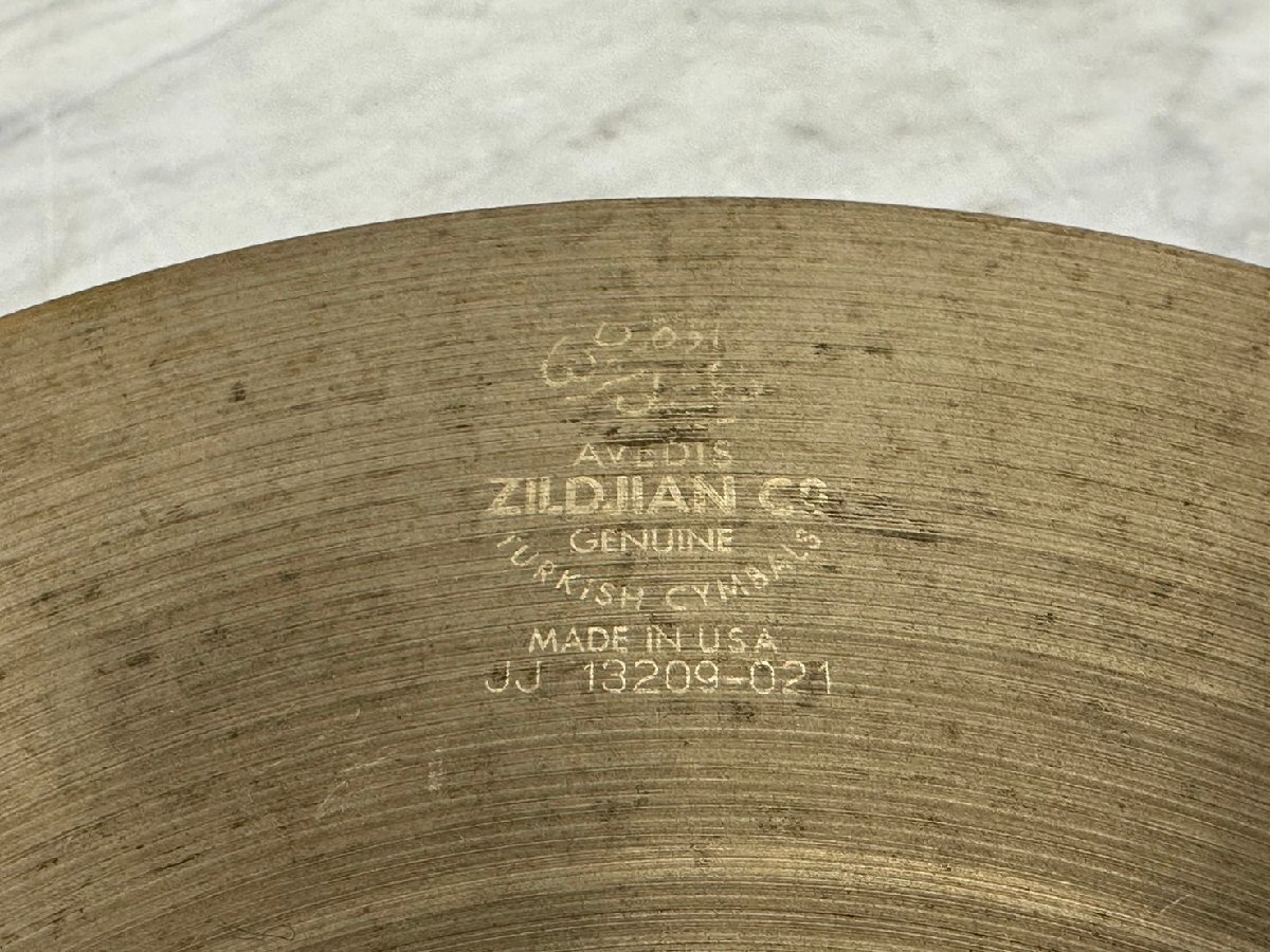 □t2691 中古★Zildjian EXTRA THIN SPLASH 8/20cm ジルジャン スプラッシュシンバルの画像6