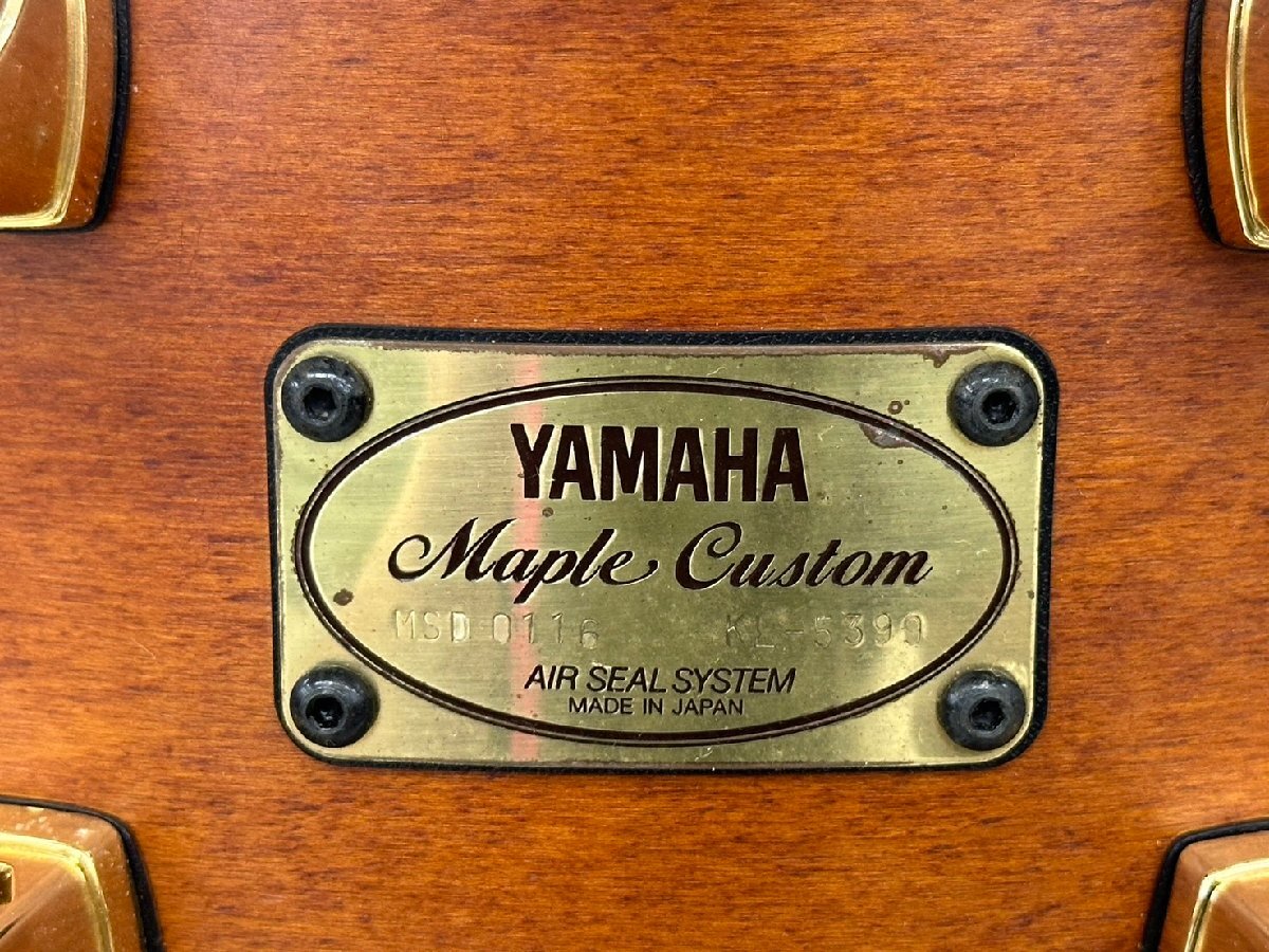*t2680 б/у *YAMAHA Maple Custom MSD0116 Yamaha малый барабан 