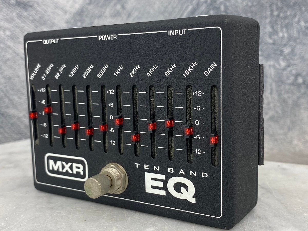 *t2761 Junk *MXR TEN BAND EQ graphic equalizer body only 