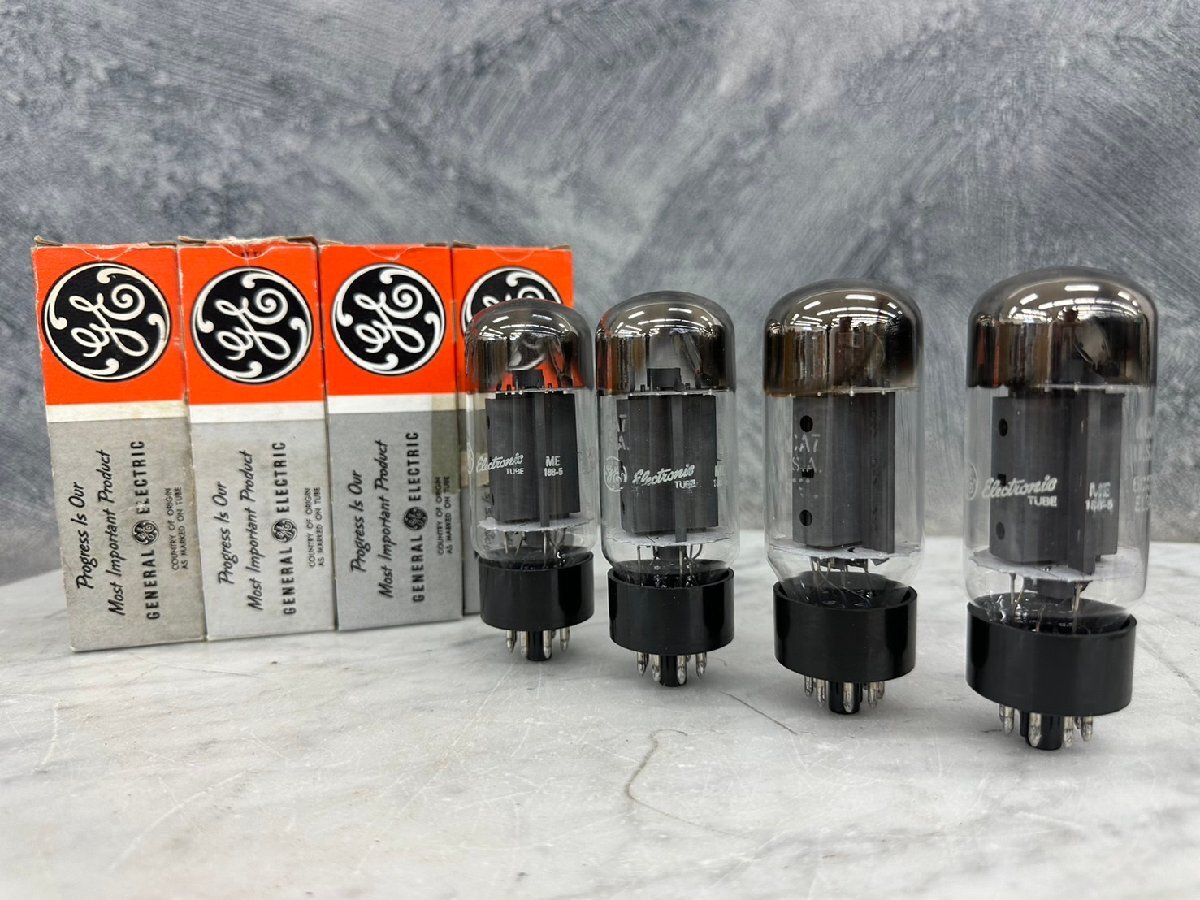 *t2864 present condition goods *Electronic 6CA7/EL34 electric vacuum tube 4ps.