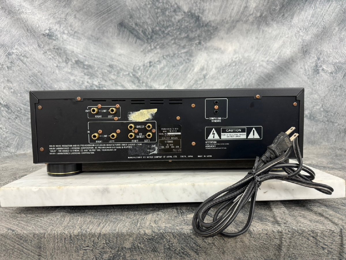 □t2938　中古★Victor　ビクター　TD-V721　カセットデッキ_画像6