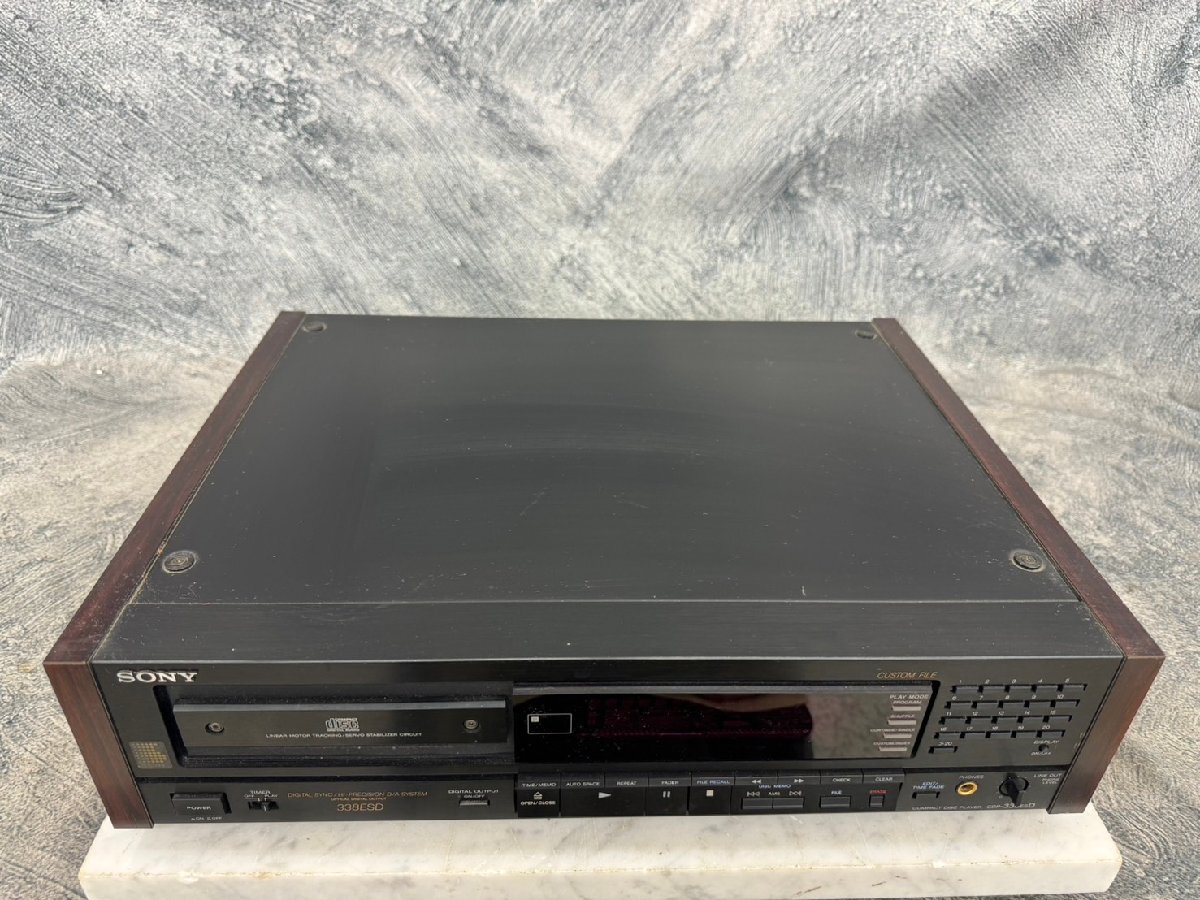 □t2939　中古★SONY　ソニー　CDP-338ESD　CDプレイヤー_画像8