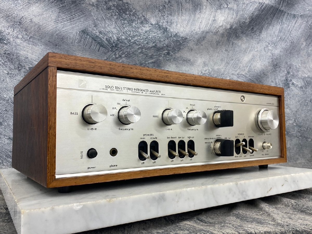 □t2985　ジャンク★LUXMAN　ラックスマン　 L-505V　ステレオインテグレーテッドアンプ_画像1