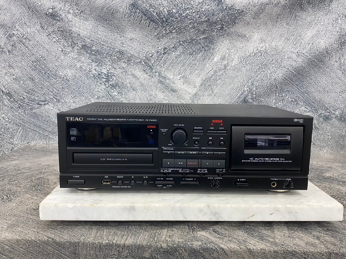 *t2984 Junk *TEAC Teac AD-RW900 CD/ cassette player 2014 year made 