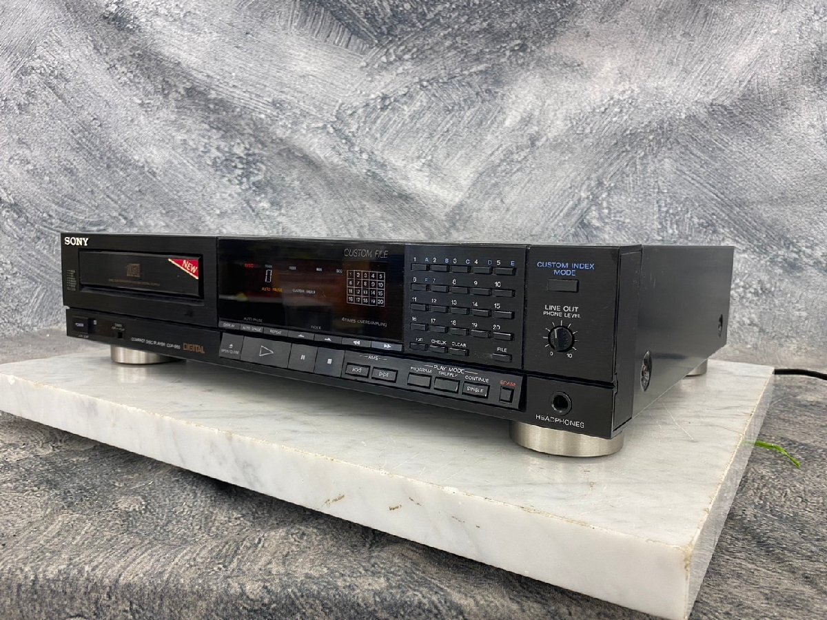 □t2997　中古★SONY　ソニー　 CDP-950　CDプレイヤー_画像4