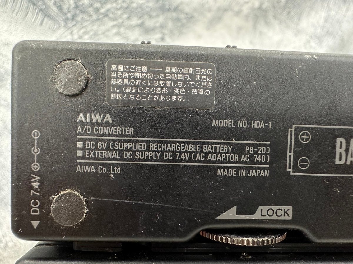 □t36　現状品★AIWA　HD-X1　アイワ　DATデッキ　テープレコーダー_画像9