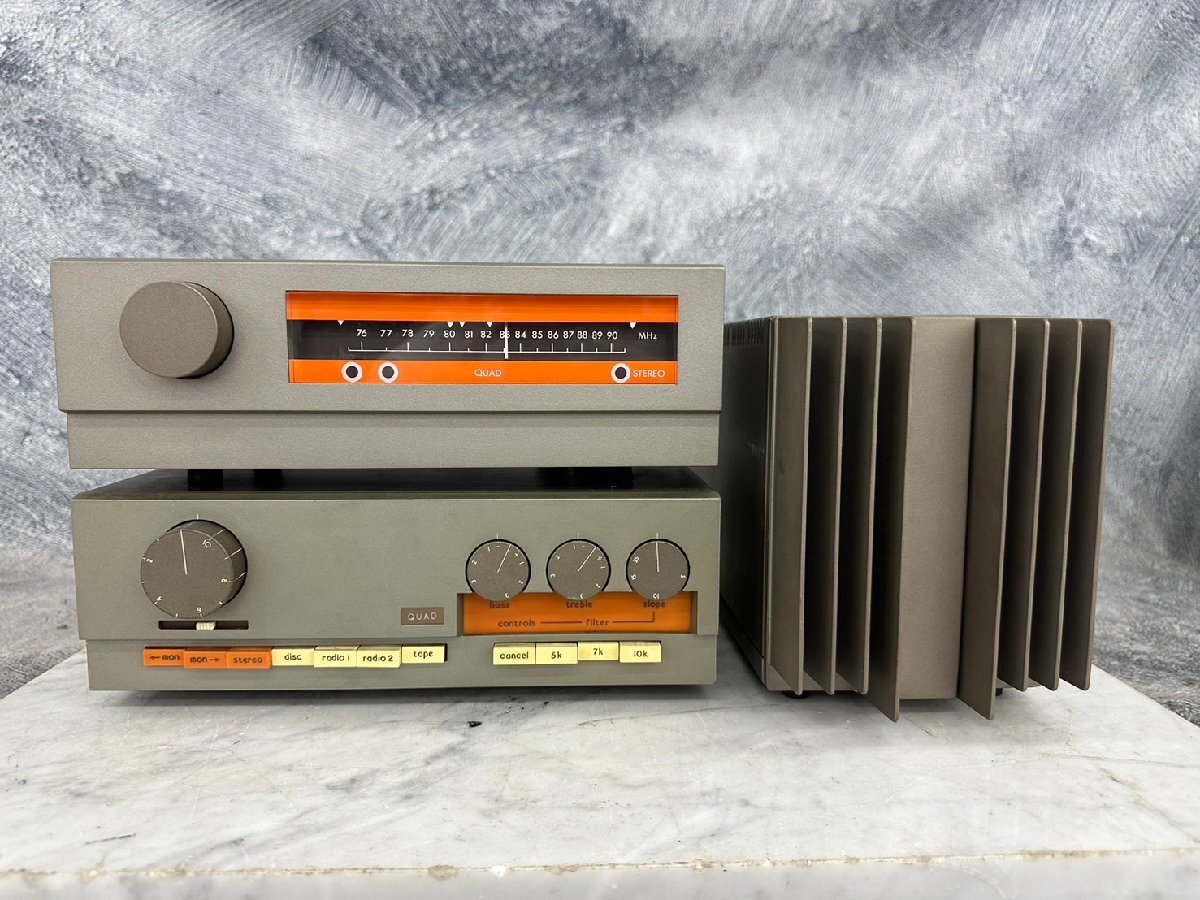 □t99　現状品★QUAD　303/33/FM 3TUNER　クオード　オーディオセット_画像2