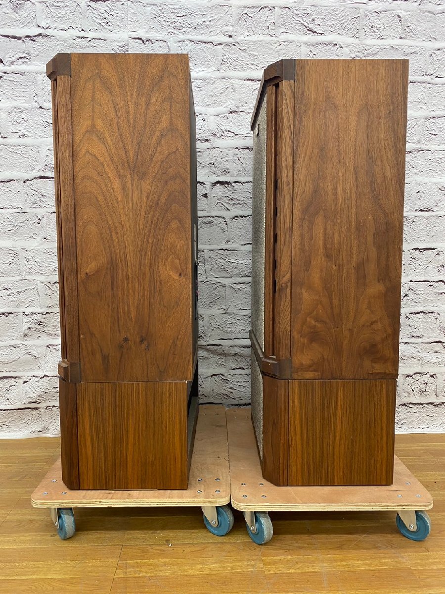 □t2644 中古品★  TANNOY タンノイ Stirling ペアスピーカー スタンド付き 【ヤマトボックスチャーター便/法人様のみ利用可能】の画像5