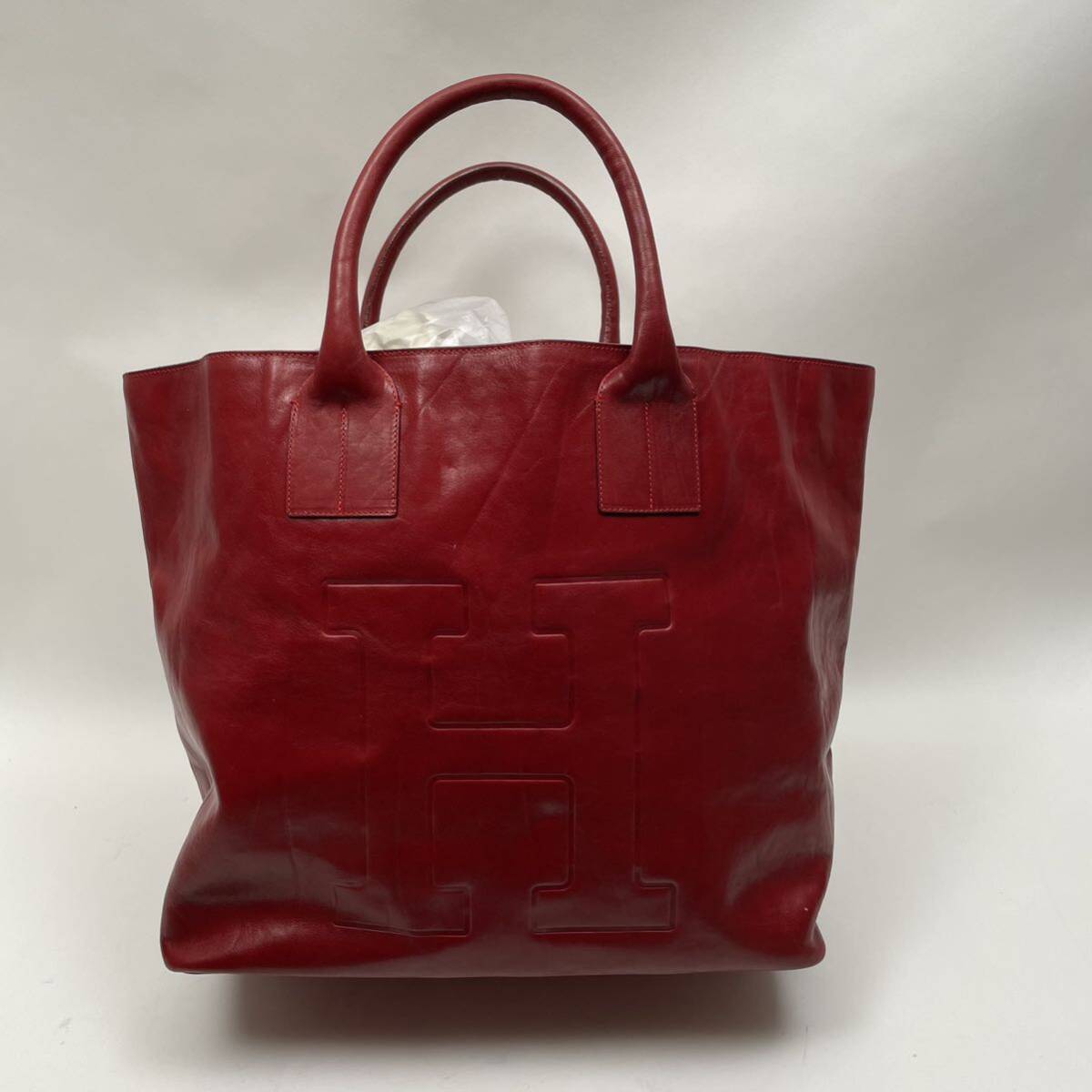  very beautiful goods!! HIROFU Hirofu te Caro go big tote bag E12-4