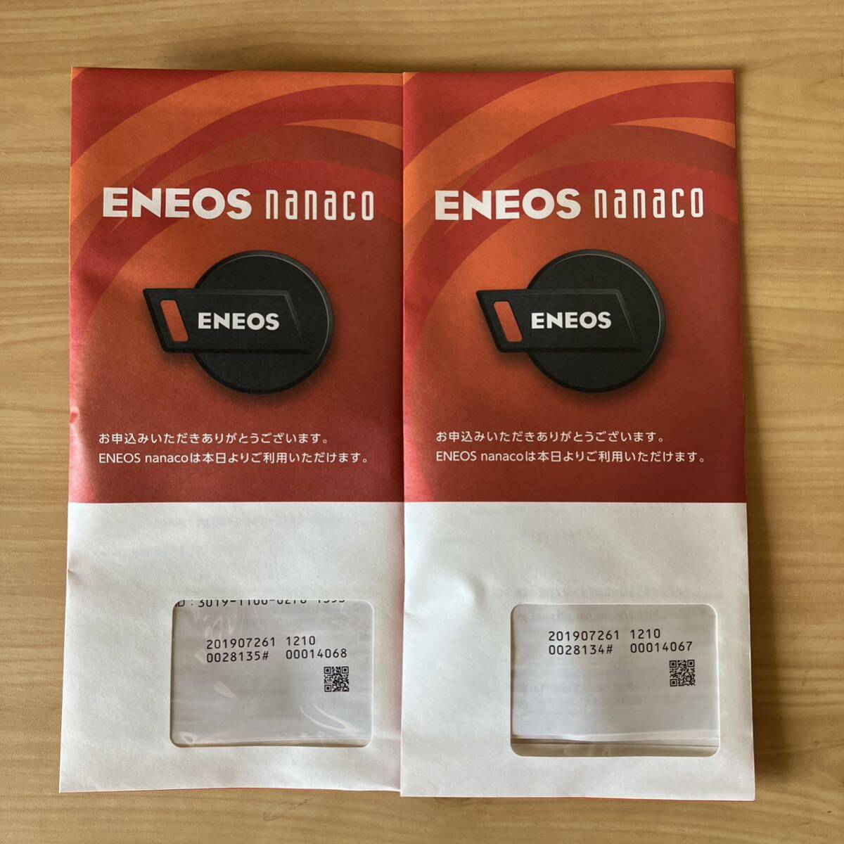 ENEOS nanacoキーホルダー2個セットの画像1