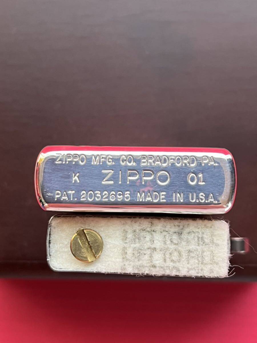 zippo/ ジッポー/ Kendall/ ケンドール 1937レプリカ オイルライター 未使用 2001年 No.0548/ 1000の画像2