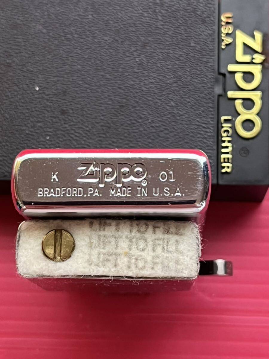 ZIPPO/ ジッポー/ ポーチュガル 4711 オイルライター 美品 2001年_画像2