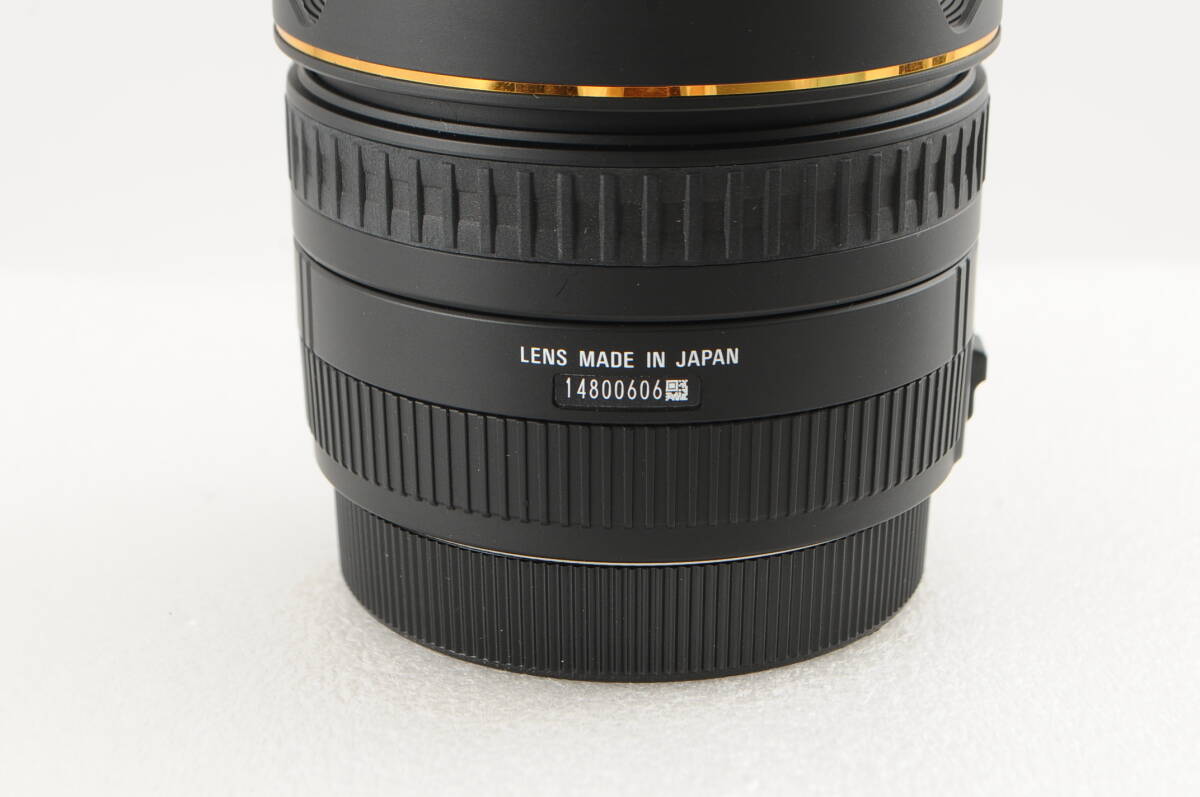 ★超美品★ SIGMA シグマ 15mm F2.8 EX DG DIAGONAL FISHEYE Canon 付属品付★清潔感溢れる綺麗な外観 カビ・クモリなし! 細かく動作確認済_画像9