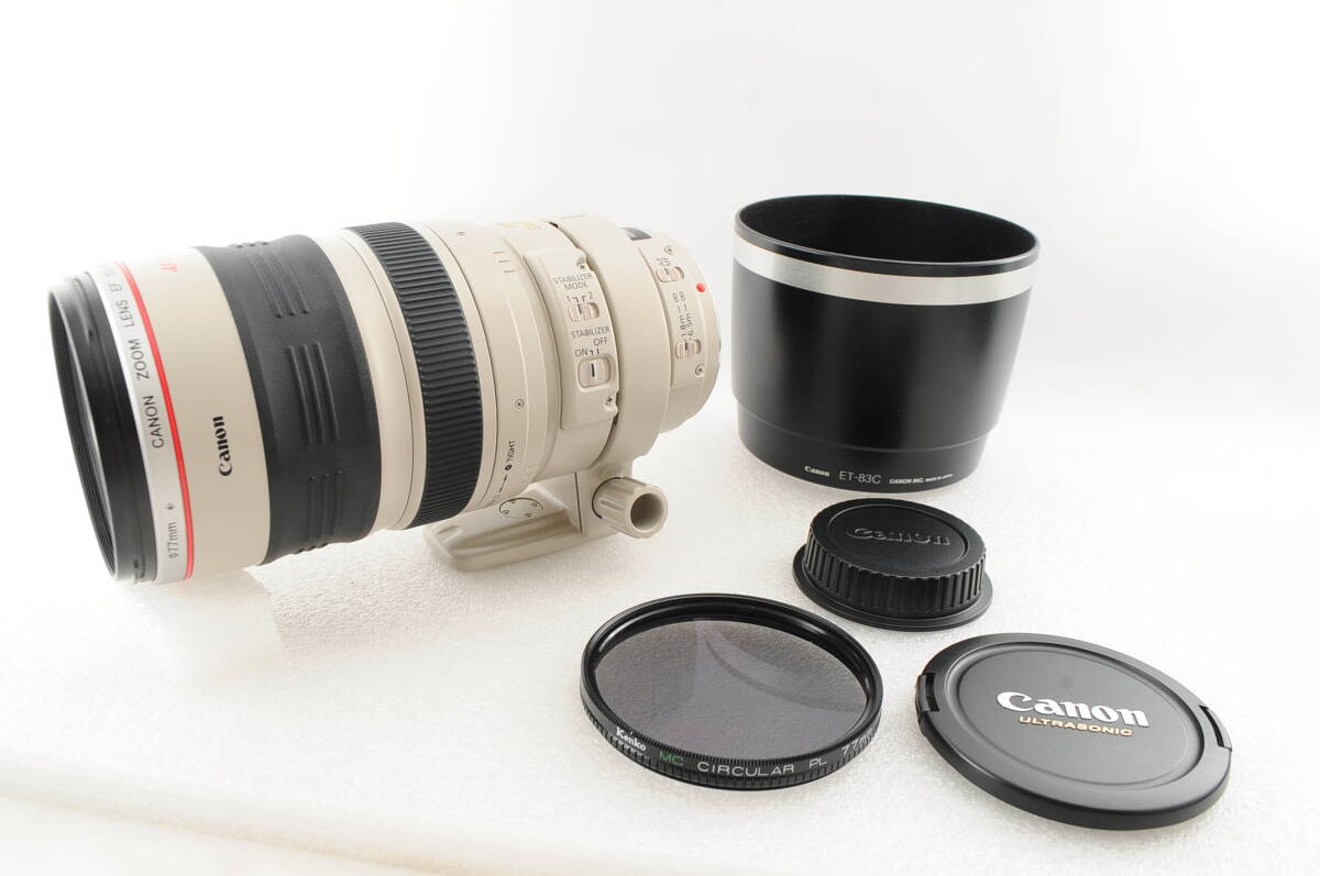 ★超美品★ Canon キヤノン EF 100-400mm F4.5-5.6 L IS USM 付属品満載★清潔感溢れる綺麗な外観! カビ・クモリなし! 細かく動作確認済! _画像10