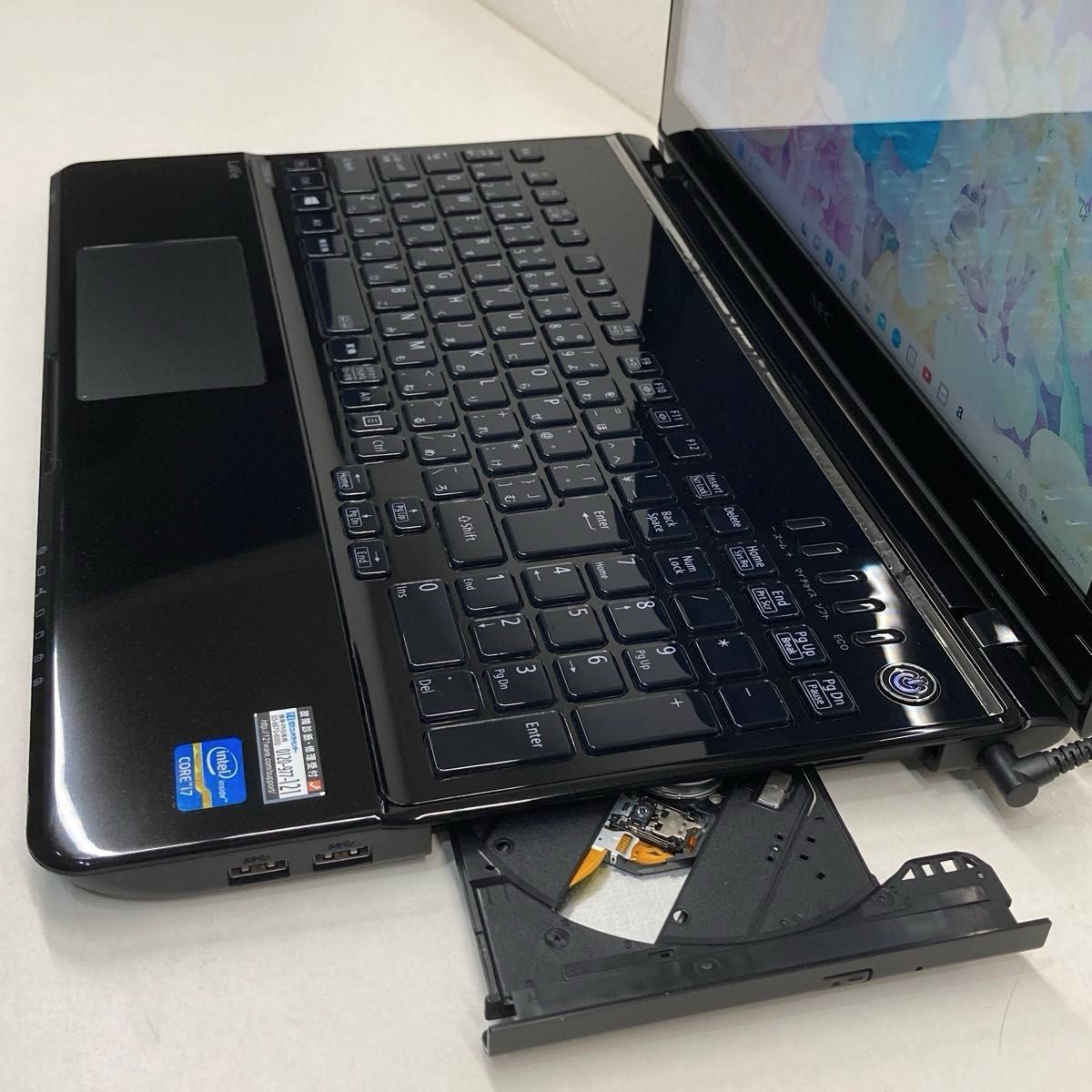 359 ハイスペック☆　SSD:1TB Core-i7 16GB office ノートパソコン 黒　設定済 リカバリー付
