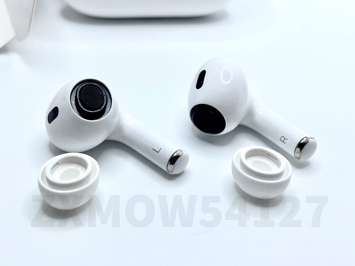 【2024最新型】AirPods Pro第2世代 互換品 高音質 イヤホン TWS 充電ケース付 Pro ワイヤレスイヤホン Android iPhone X SE 11 12 13 14 15_画像3