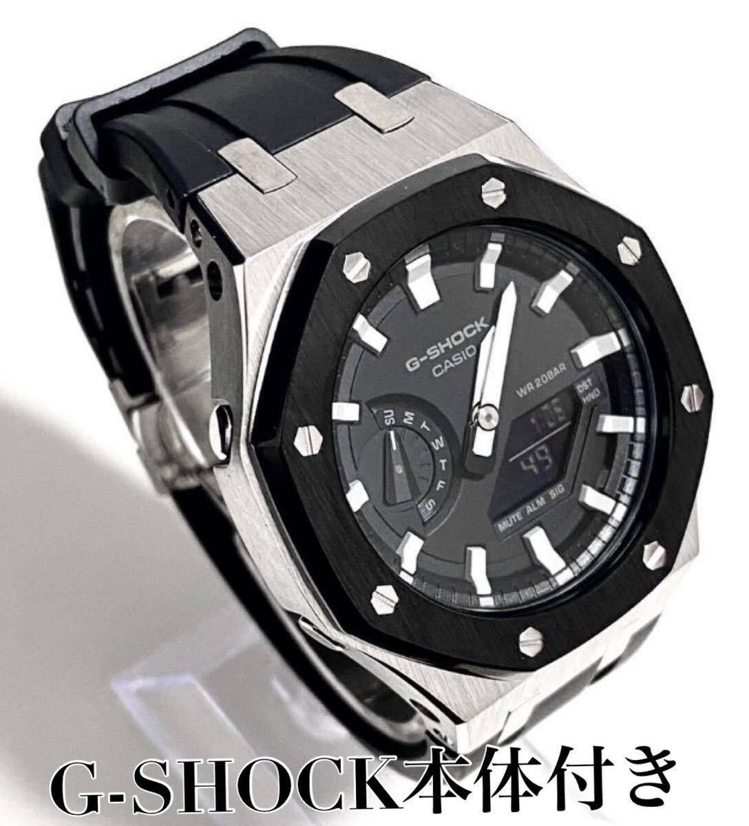 本体付き】G-SHOCK GA-2100ラバーベルトセット メタル 本体付き】G-SHOCK GA-2100ラバーベルトセット メタル