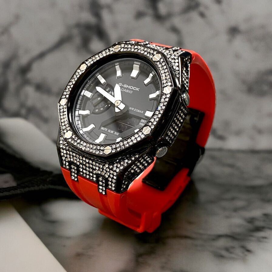 G-SHOCK GA-2100用 ラバーベルトセット メタル カシオーク G-SHOCK GA-2100用 ラバーベルトセット メタル カシオーク
