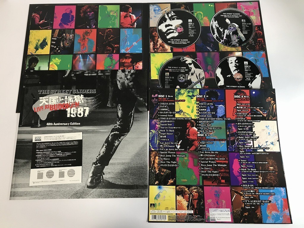 TG170 ストリート・スライダーズ / 天国と地獄 LIVE AT BUDOKAN 1987 40th Anniversary Edition 完全生産限定版 【Blu-ray】 209_画像5