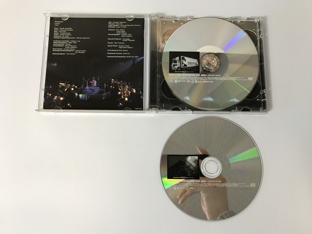 TH042 CHAGE＆ASKA / CHAGE and ASKA COUNTDOWN LIVE 03 04 in SAPPORO DOME 【DVD】 0216_画像5