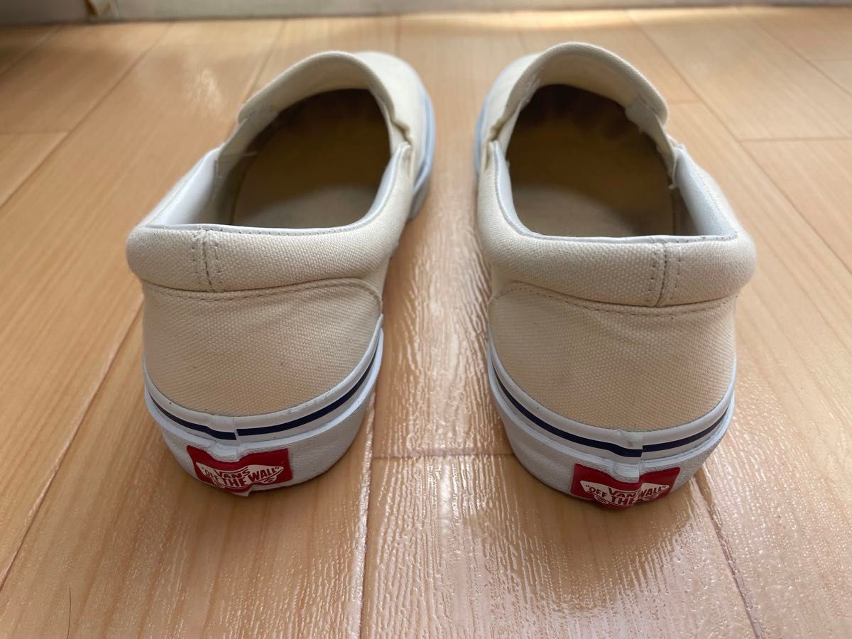 ヴァンズ スニーカー スリッポン VANS SLIP ON V98CLA　NATURAL