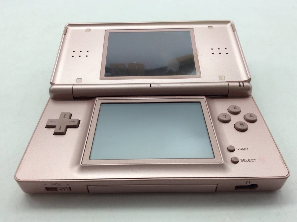 #3655 Nintendo DS Lite 任天堂 ニンテンドー USG-001 ピンク 本体 携帯ゲーム機 ハード 通電確認済み 中古現状品_画像5