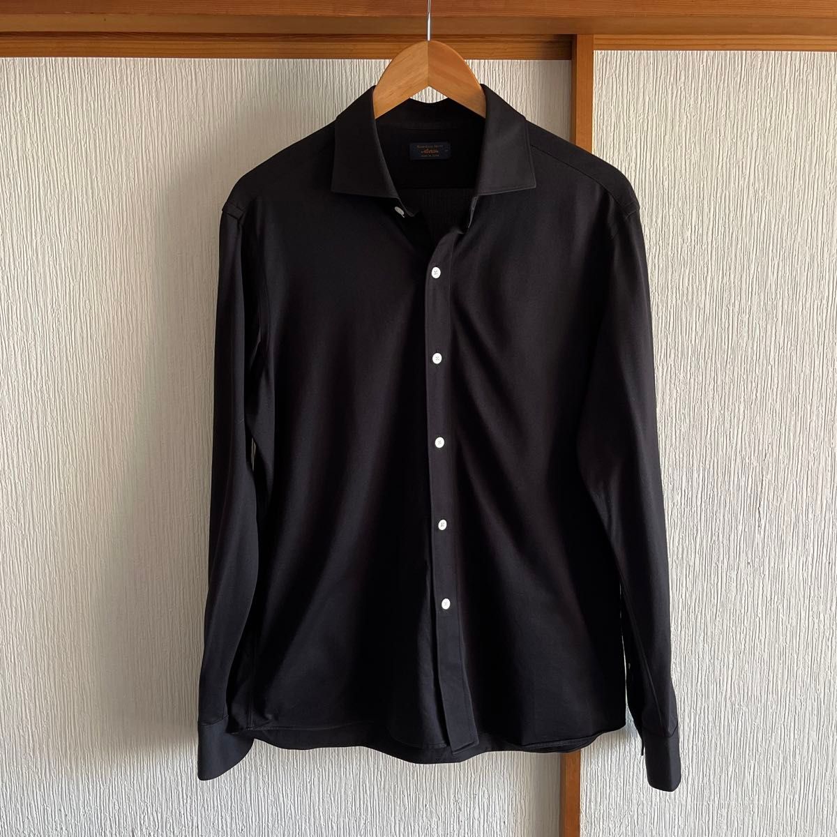 【極美品】Maker's Shirt鎌倉Active Knit Shirt ブラック