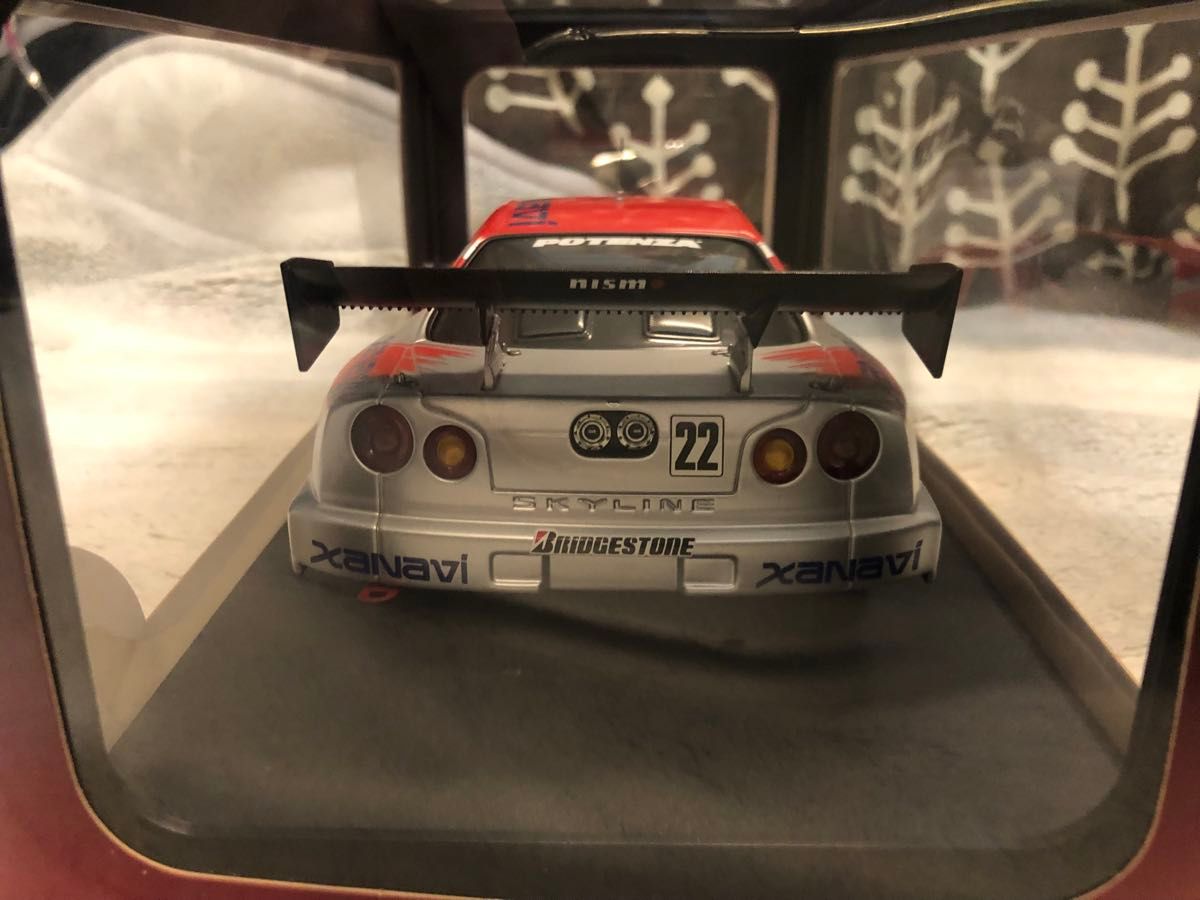 1/18 オートアート JGTC 2002 ザナヴィ ニスモ GT-R R34