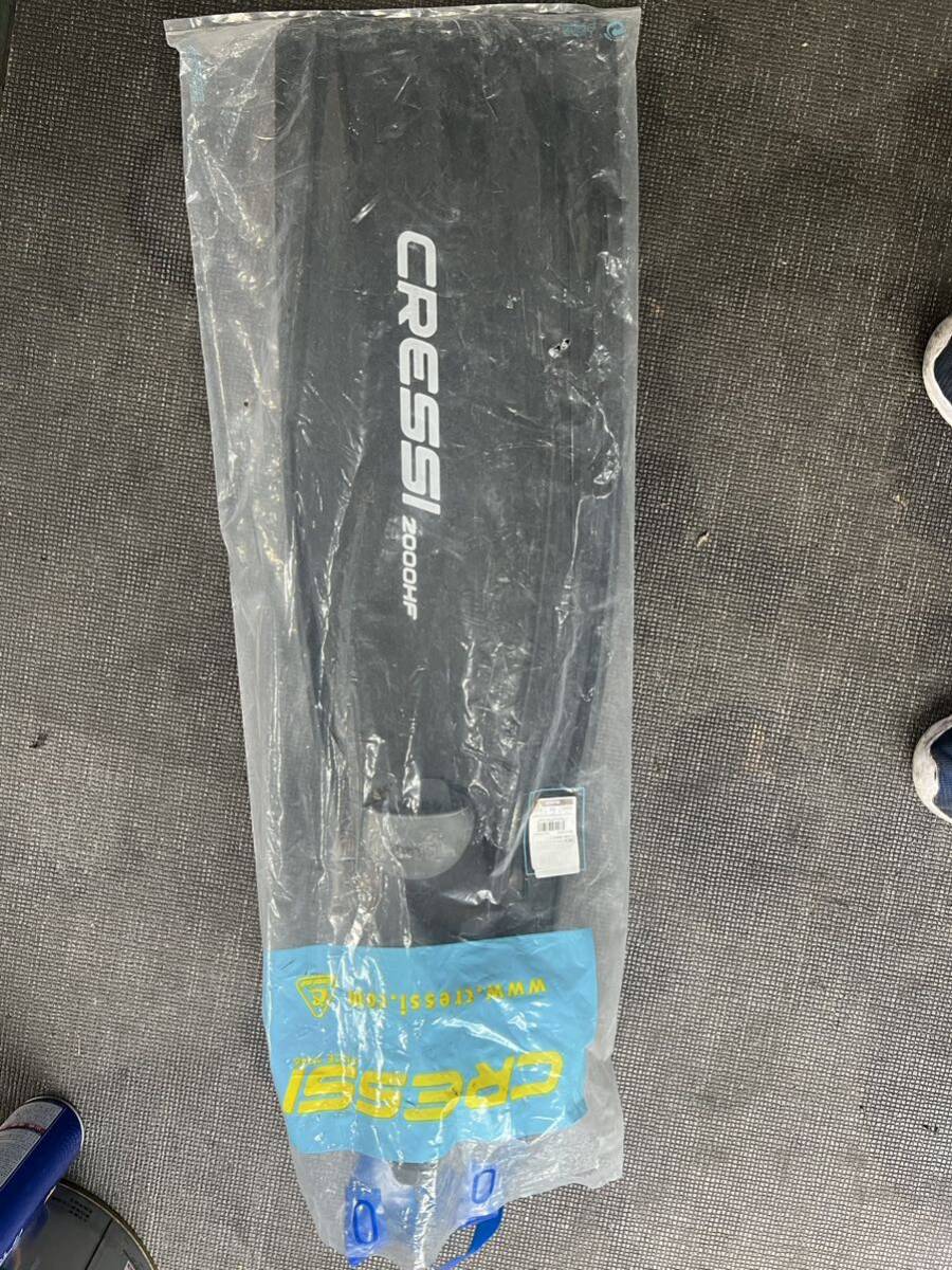 cressi 2000HF クレッシー2000HF ダイビング　フィン　足ヒレ　素潜り　Mサイズ_画像8