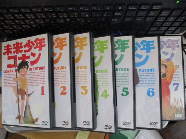 未来少年コナン DVD 全7巻セット 国内正規品 宮崎駿　【注】説明をお読みください