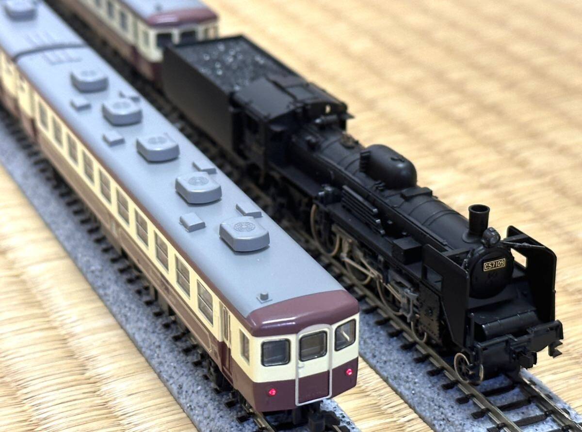 KATO 10-403 C57 ＋ 12系客車6両 JR東日本 SLばんえつ物語 7両編成セット Nゲージ 鉄道模型 関水金属 カトーの画像2