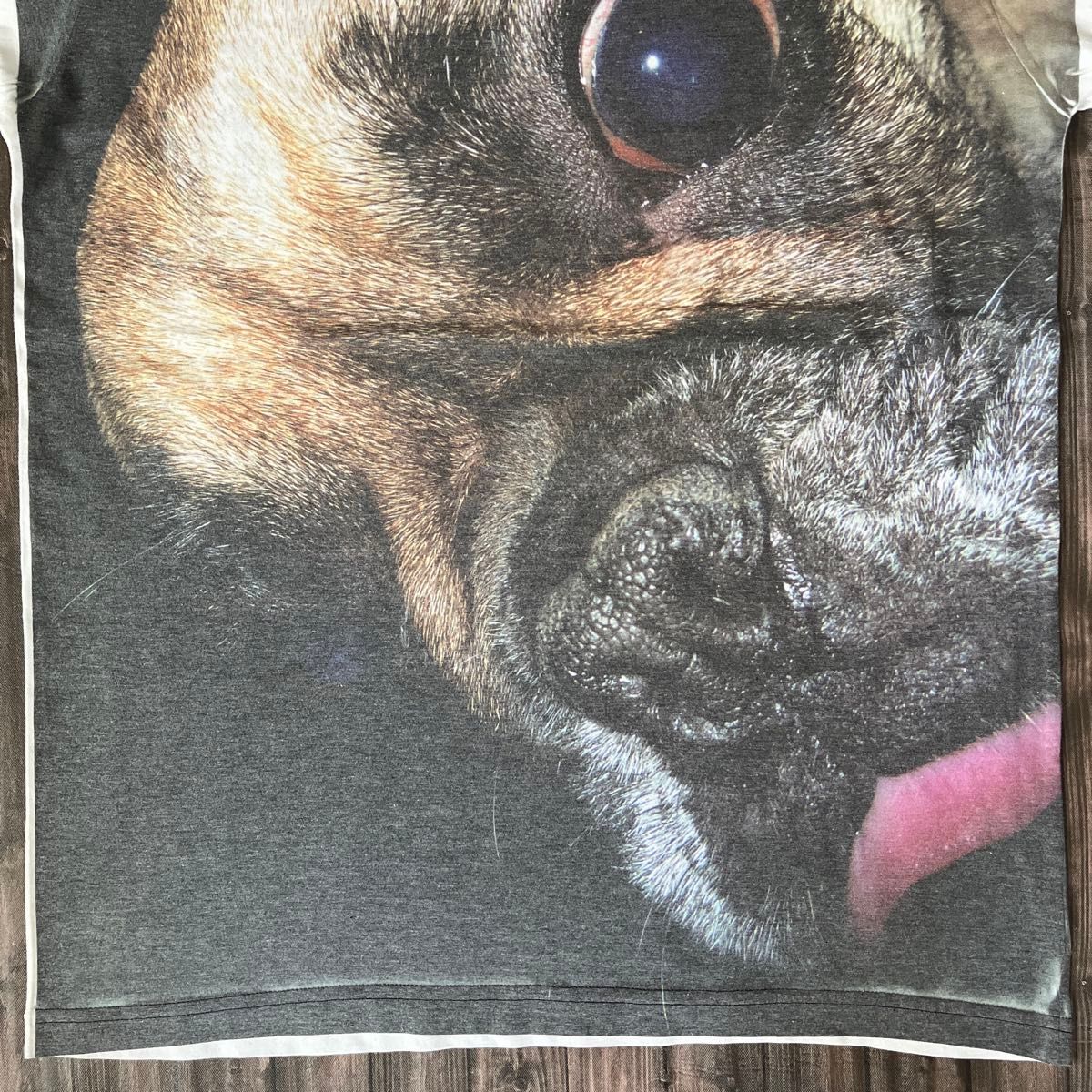 アニマル 動物 ドッグ 犬 パグ Tシャツ 新品未使用品