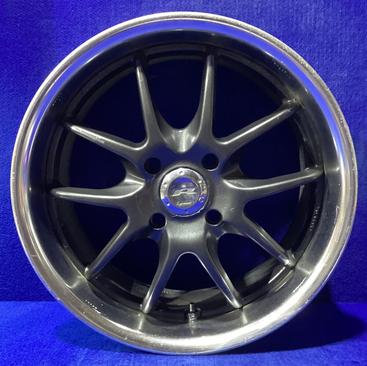 希少＊WORK MEISTER S2R＊15インチホイール＊15x6.5JJ/オフセット+45/PCD100-4H＊単品1本【1/3】_画像1