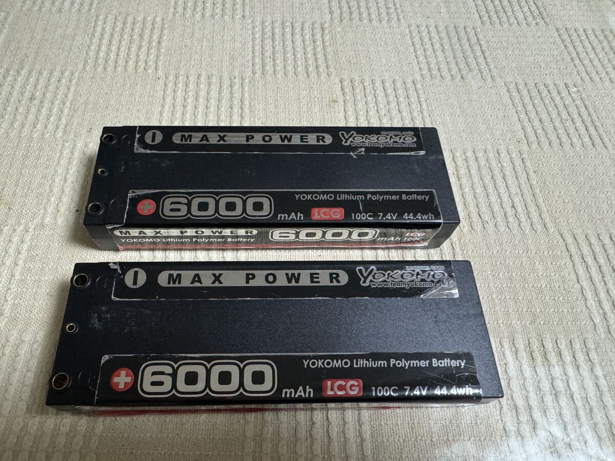 Yocomo lipo battery 6000mAh 2 ps secondhand goods 