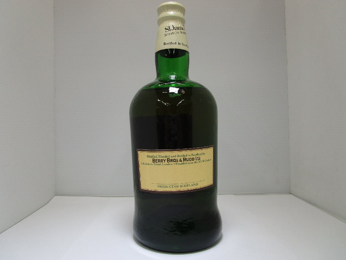 セント ジェームス ベリーオールド 4/5Quart 86 proof St.James's VERY OLD スコッチウイスキー 未開栓 古酒 /B36116の画像4