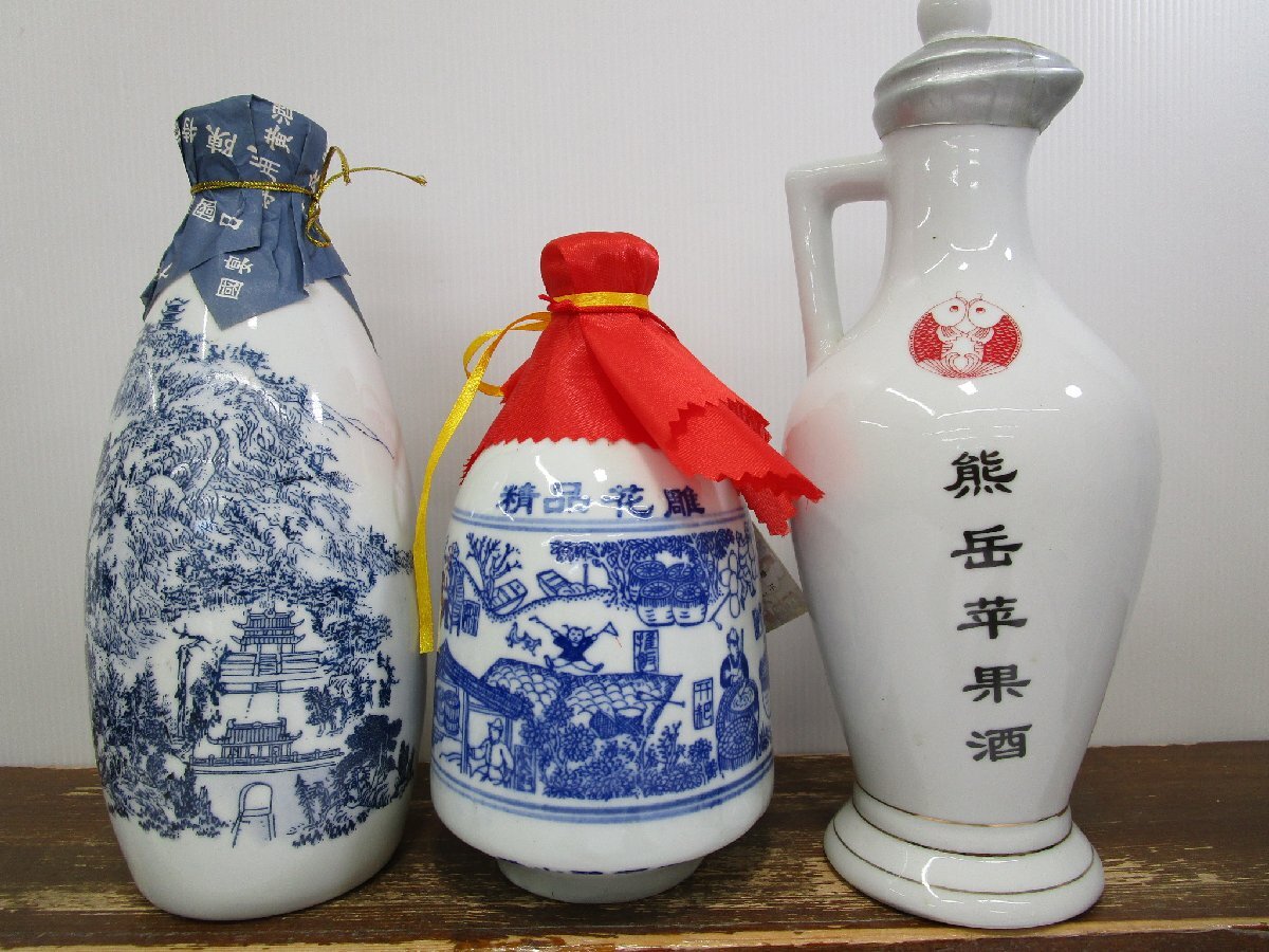 7本セット 中国酒 その他 (古越龍山,花雕酒,鹿亀酒,リキュール 他) 500-720ml 未開栓 古酒 まとめて 1円スタート/5-14-18_画像3