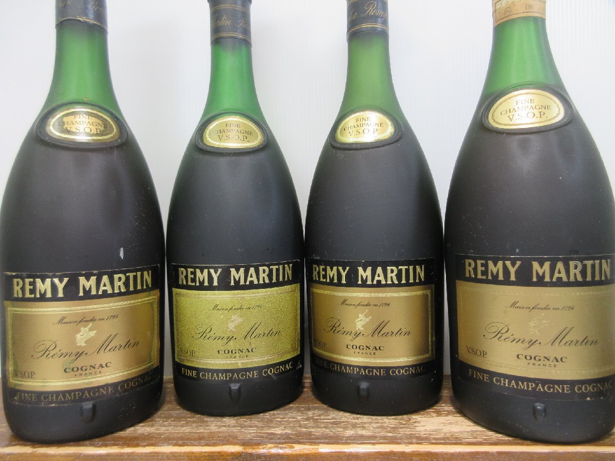 7 pcs set Remy Martin VSOP REMY MARTIN FINE CHAMPAGNE 700ml 40% cognac brandy not yet . plug old sake together 1 jpy start /5-15-5